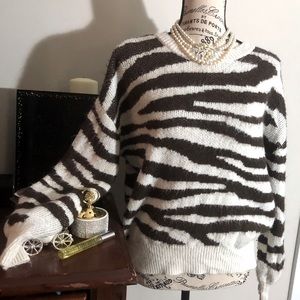 Zebra sweater